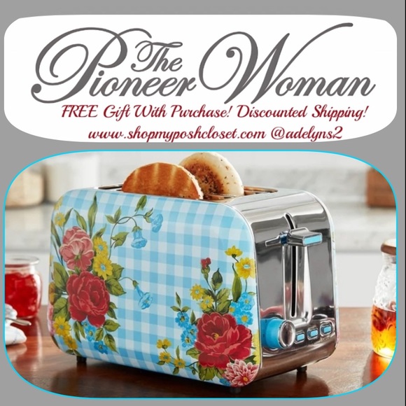 Pioneer Woman Toaster Red 2022 ?? New Pioneer Woman Sweet Rose